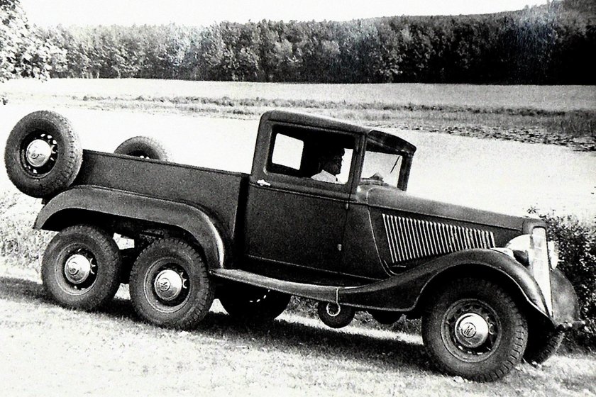 ГАЗ м21 трехосный