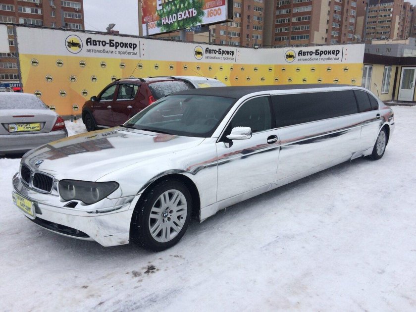 БМВ 7 лимузин 2002