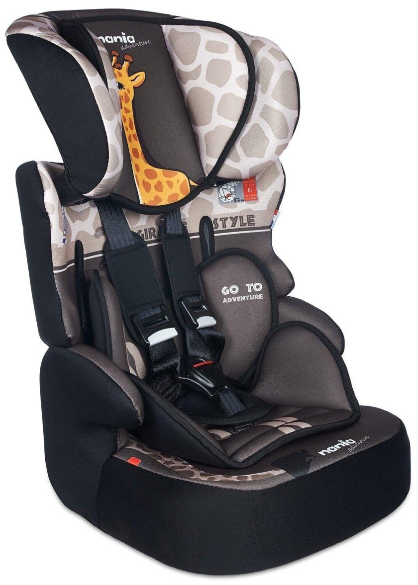 Автокресло группа 1/2/3 (9-36 кг) Nania Beline SP animals