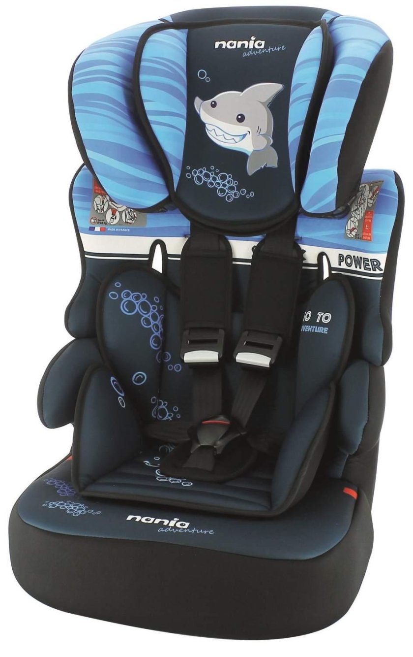 Автокресло nania beline sp animals для детей группы 1/2/3