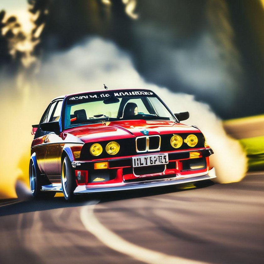 Bmw e 34 drift
