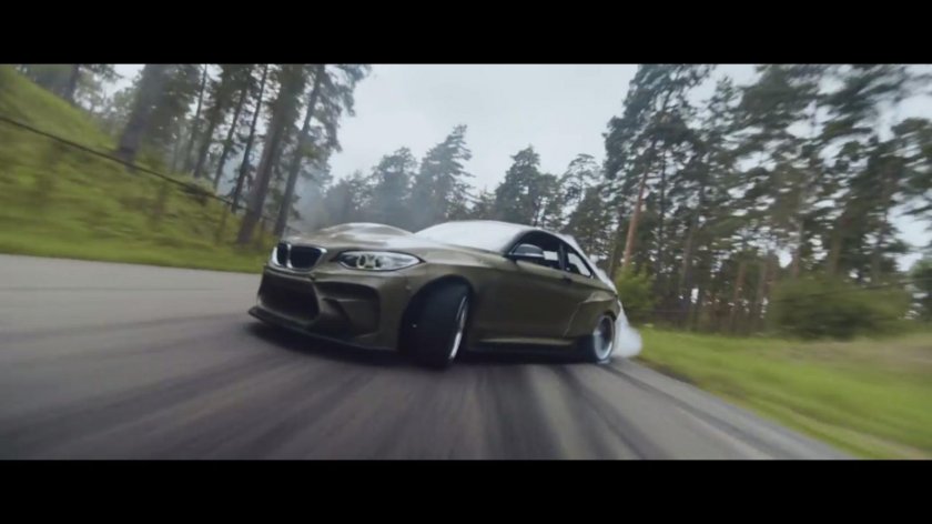 BMW f22 Drift