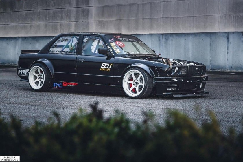 BMW e30 дрифт