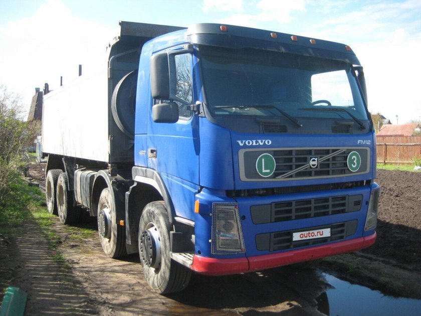 Volvo fm12 самосвал