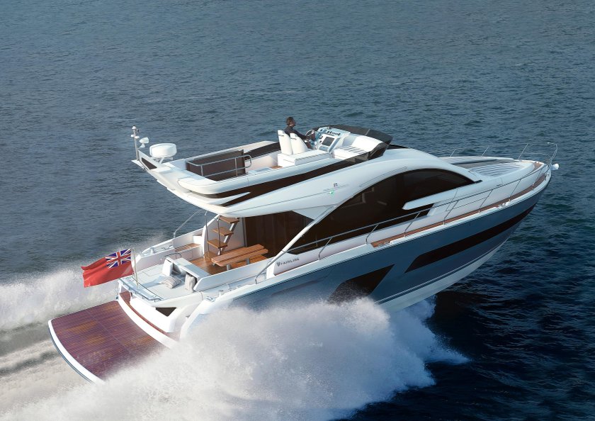 Катера с флайбриджем