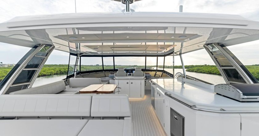 Моторный катамаран