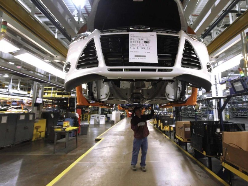 Завод Форд в Детройте