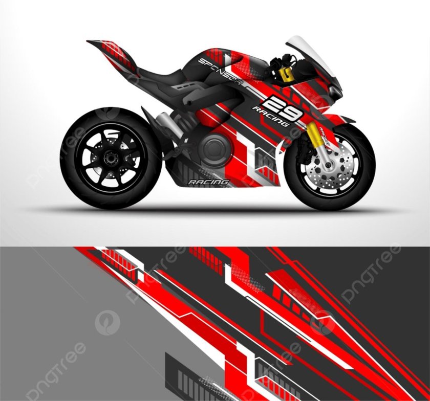 Motobike Mockup