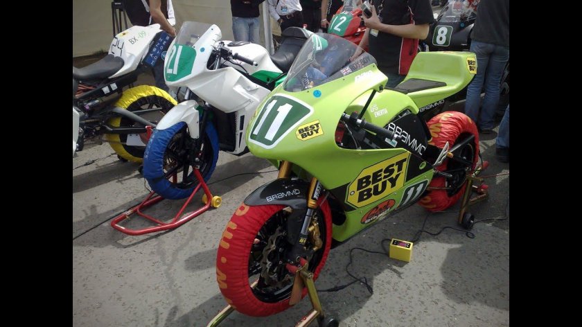 Электромотоцикл гоночный