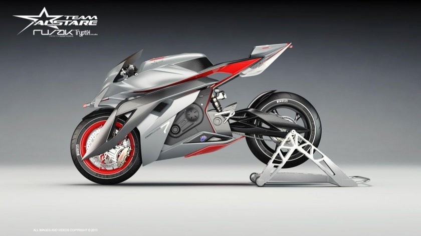 Мотоцикл хонда футуристичный