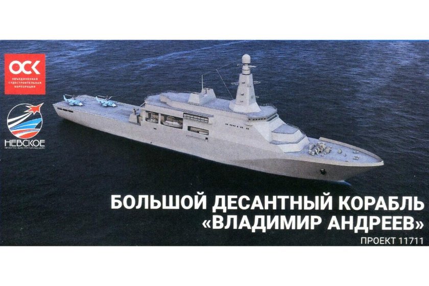 Средние десантные корабли проекта 21810