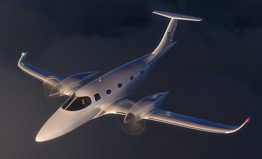 Электросамолет eflyer 800