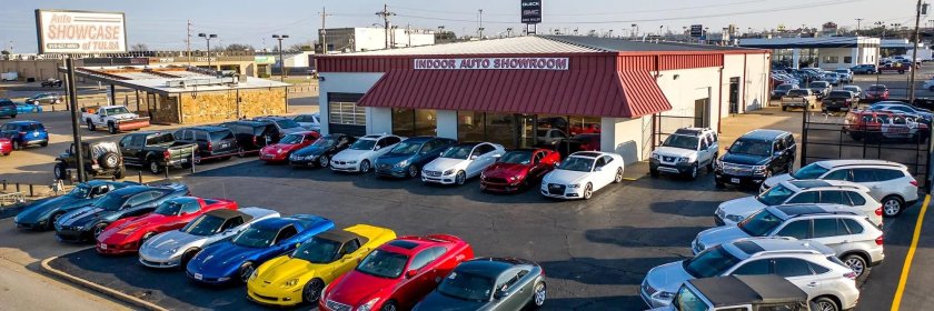 A used car dealership near Oklahoma City