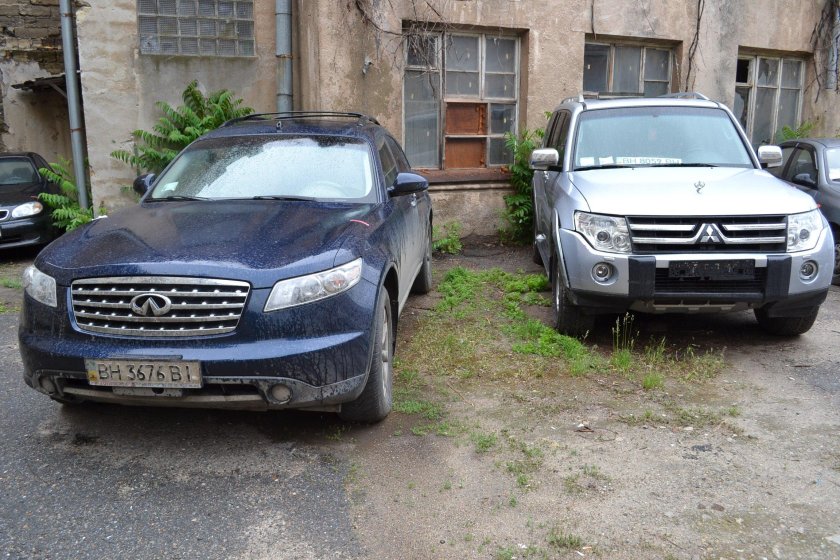 Конфискованные машины