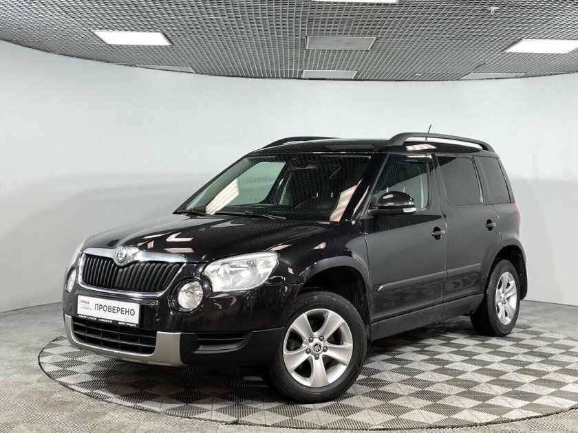 Шкода Йети 2013 черный
