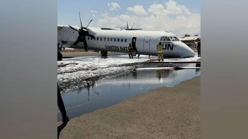 Аварийная посадка самолета