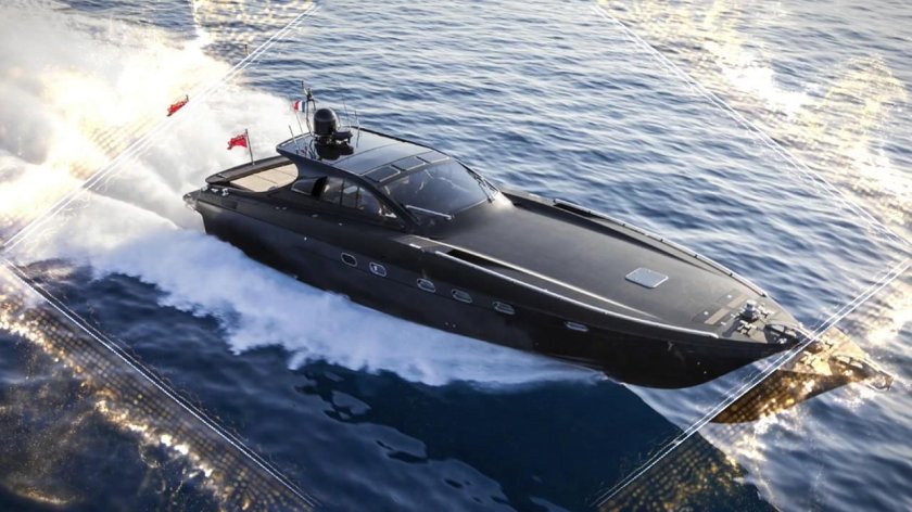 Джеймс Бонд на яхте