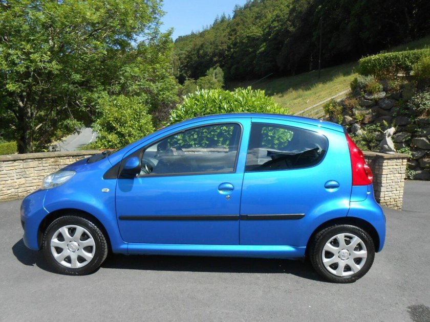 Машина Peugeot 107