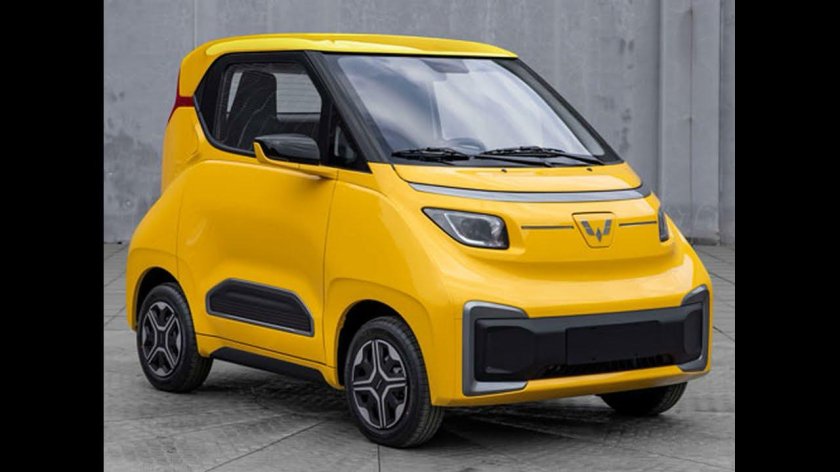 Китайский электромобиль Wuling