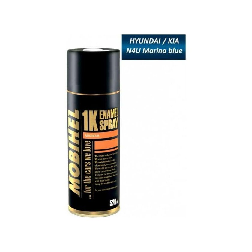 Базовая эмаль mobihel металлик