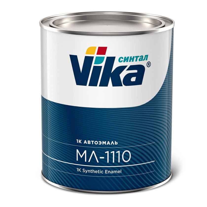 Автоэмаль vika мл-1110 (2кг) ярко-голубой