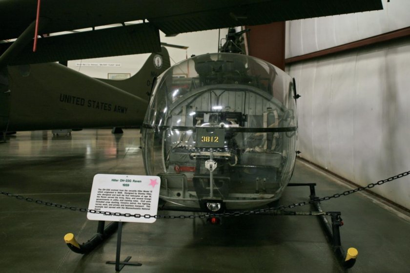 Hiller Oh-23 Raven чертежи