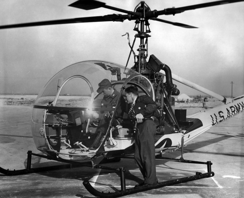 Вертолет Хиллер н-23