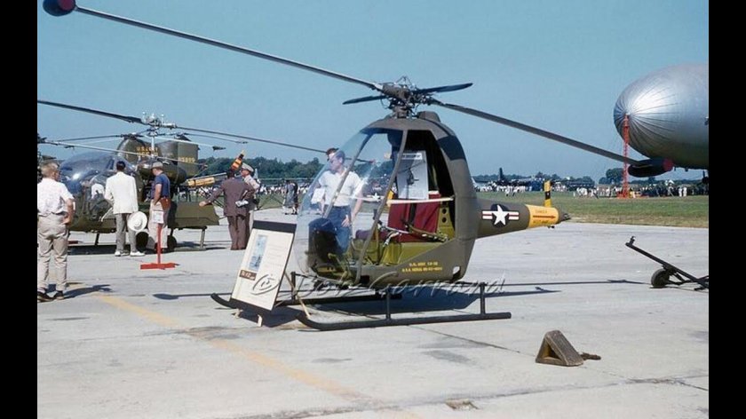Вертолет Hiller YH-32 Hornet