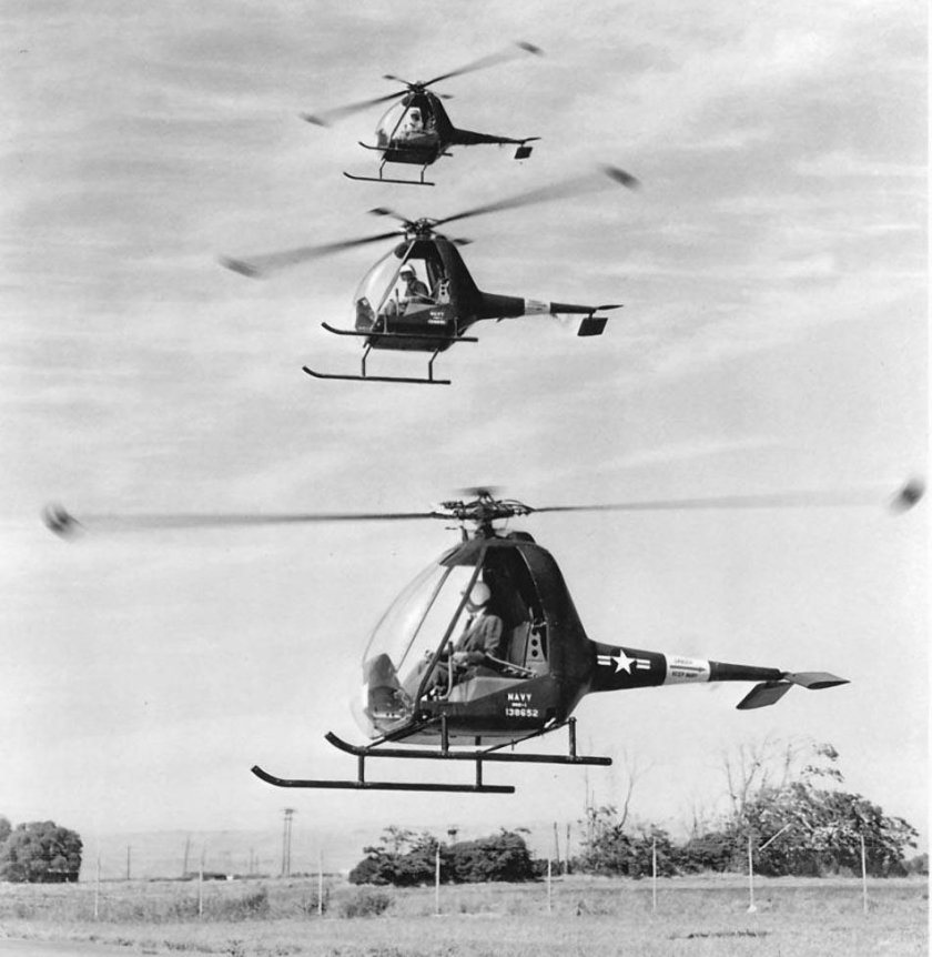 Вертолет Hiller YH-32 Hornet