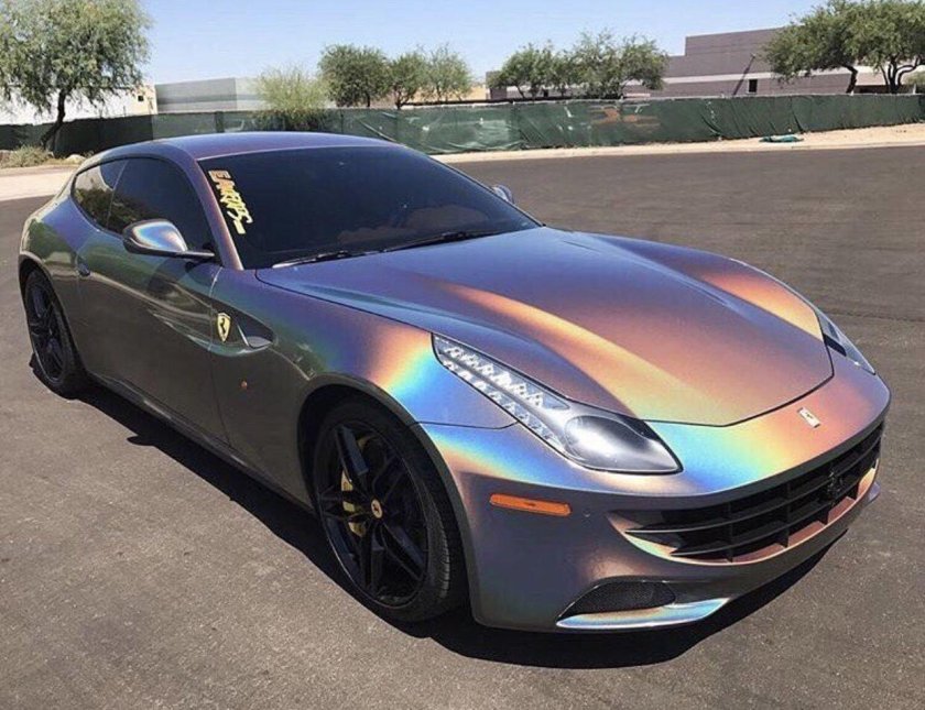 Мустанг кабриолет хамелеон