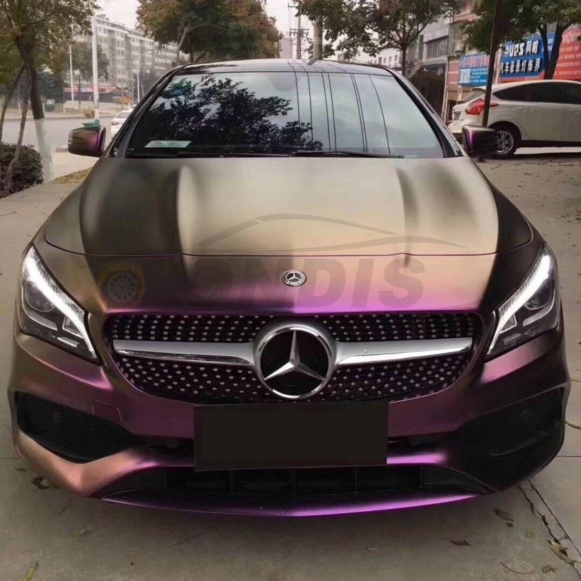 Мерседес хамелеон матовый