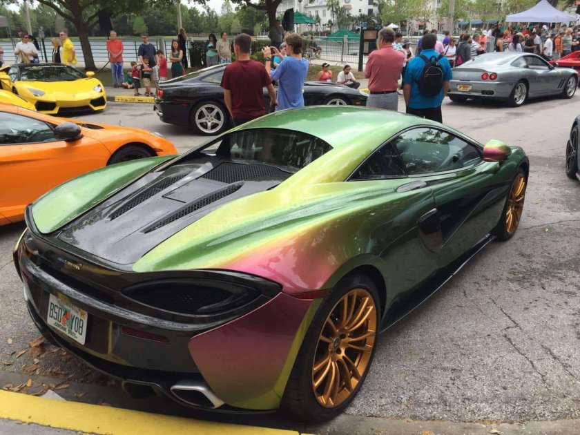 Макларен п1 хамелеон