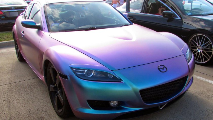 Mazda RX 8 Purple