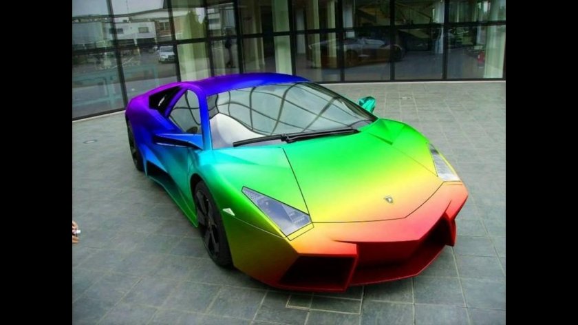 Ламборджини авентадор хамелеон