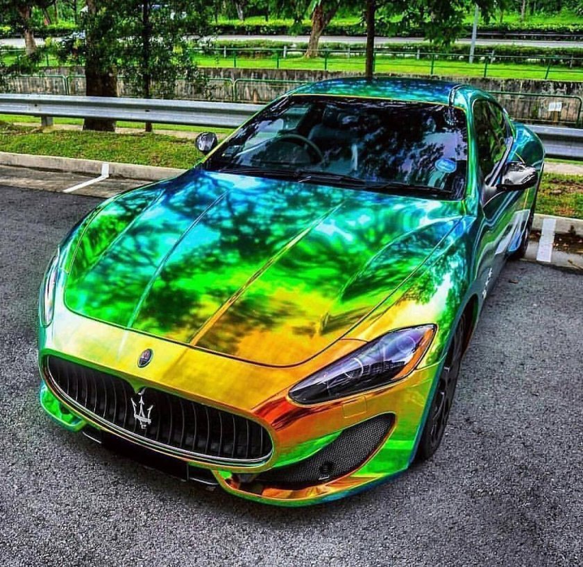 Шевроле Корвет хамелеон