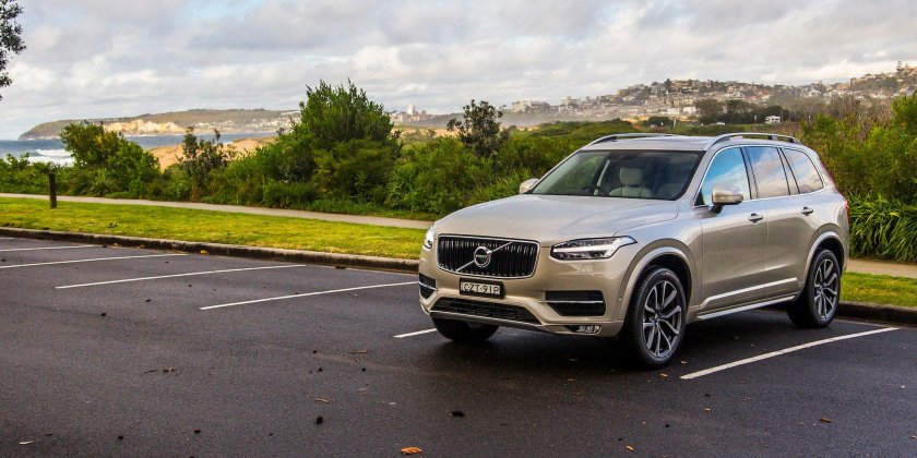 Volvo xc90 серый