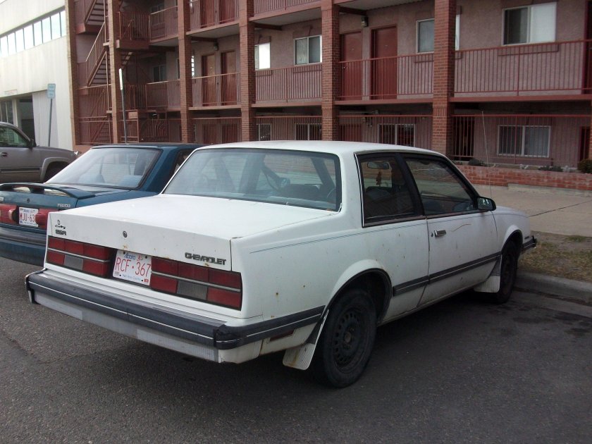 Шевроле селебрити 1984