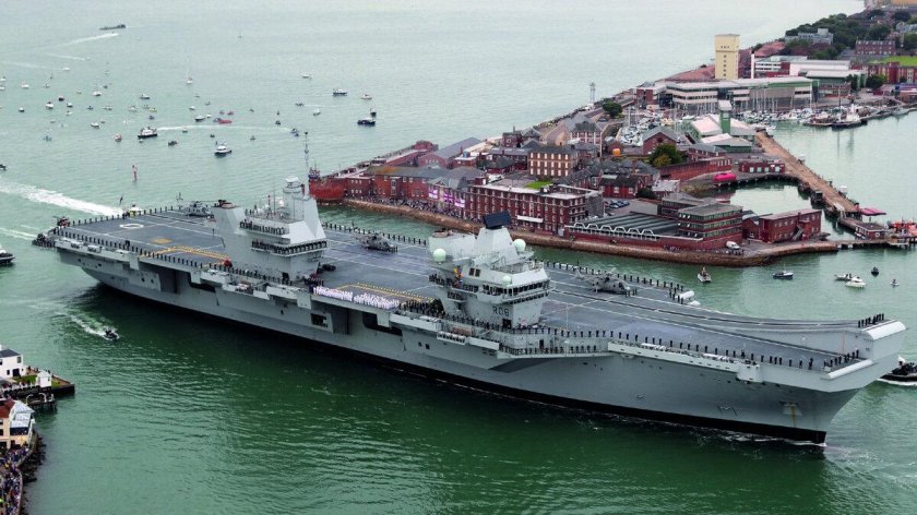 Авианосец куин Элизабет