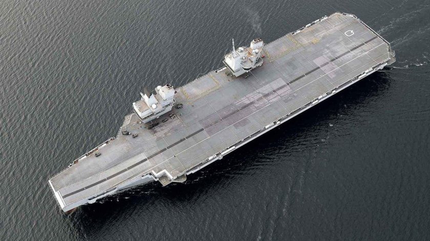 Queen Elizabeth авианосец