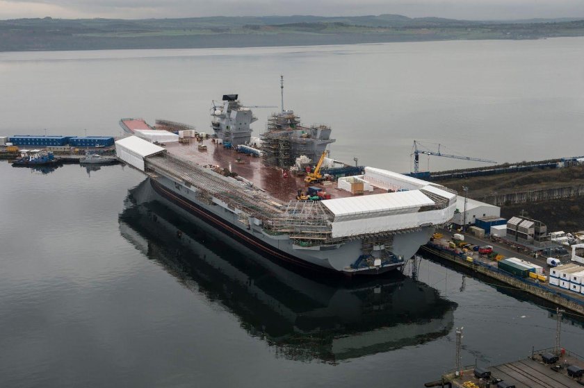 Queen Elizabeth авианосец