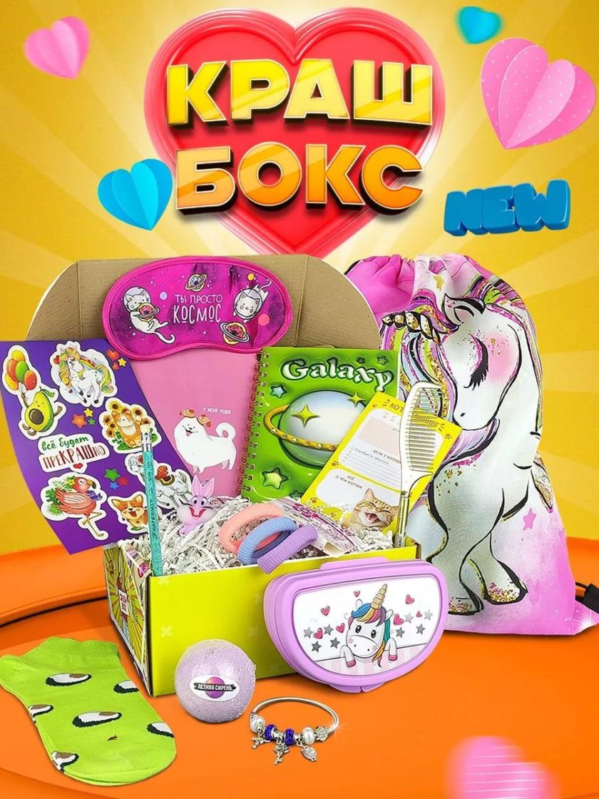 Набор для девочки сюрприз бокс