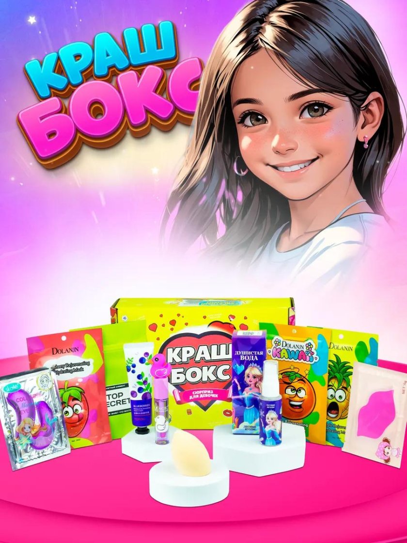 Краш бокс для девочек