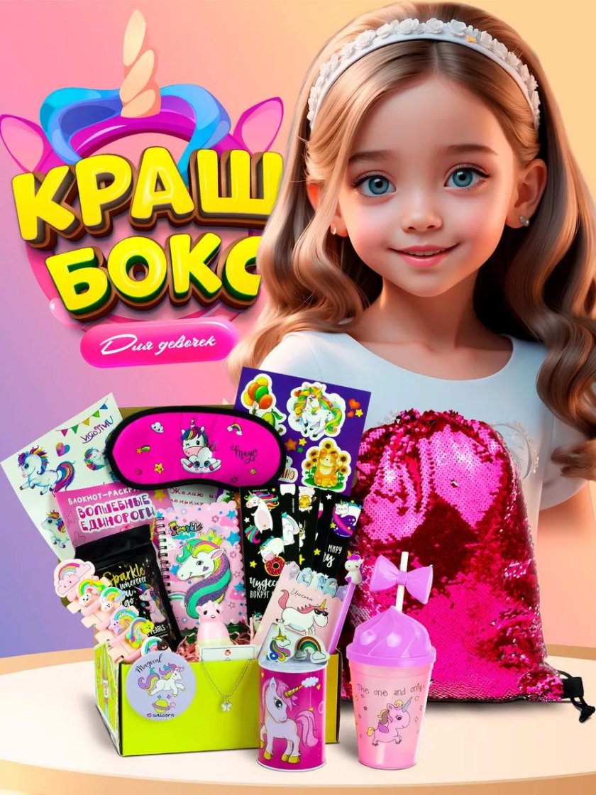 Подарочный бокс для девочек
