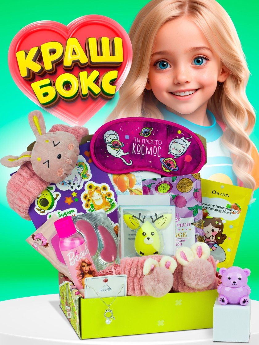 Краш бокс для девочек