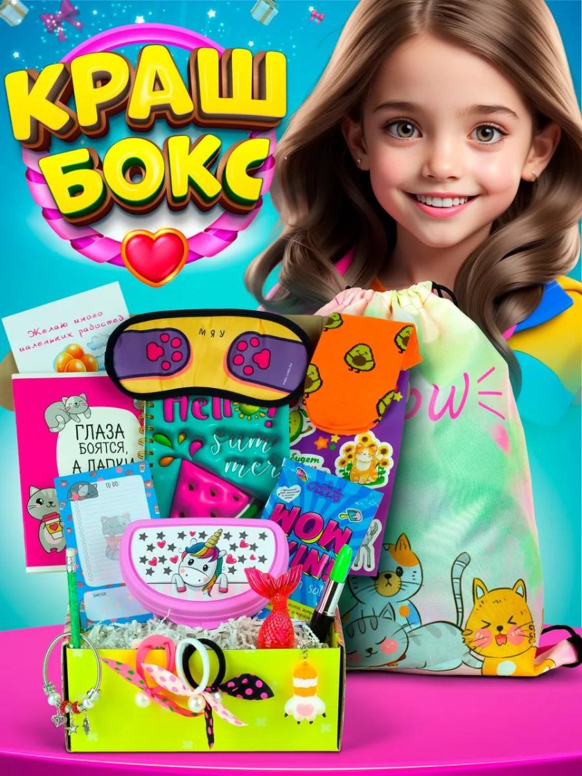 Подарочный бокс для девочек