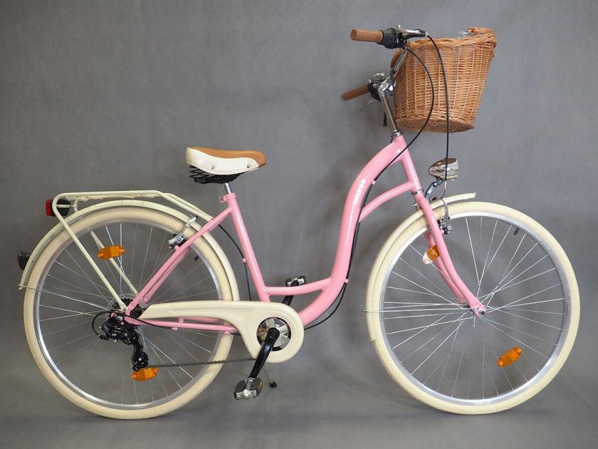 Городской велосипед goetze blueberry 28 корзина