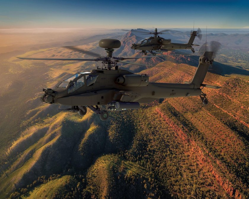 Вертолёт ah-64a apache