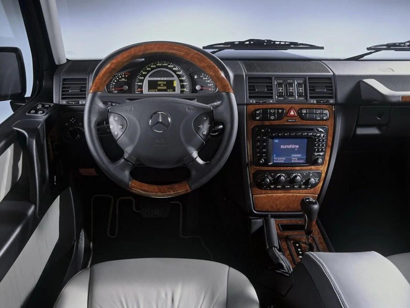 Мерседес g55 AMG салон