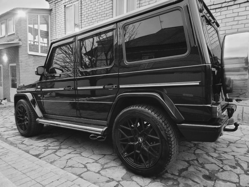 Мерседес гелендваген черный амг