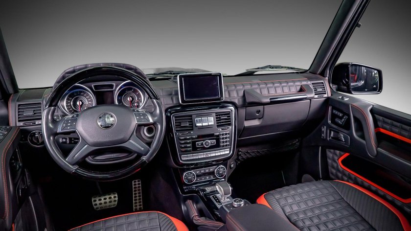 Мерседес Гелендваген 2023 салон